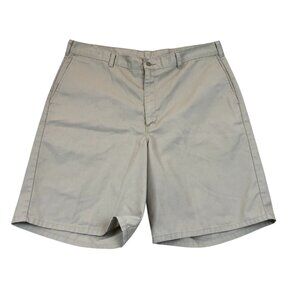 Dickies Mens Khaki Shorts Size 40 Beige Casual Classic Outdoors Flat Front